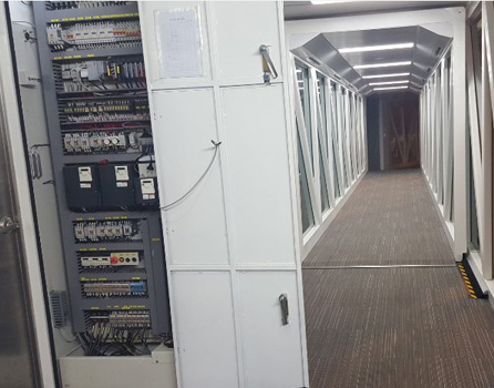 탑승교 자동 제어 시스템 (PLC) 이미지